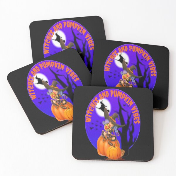 Item preview, Witches and Pumpkin Vibes,  Halloween Lettering Spooky Halloween kawaii fun design, Vintage Halloween, Kawaii Carved Pumpkin Vibes,Witches Brew And All Things Halloween designed and sold by Adri Barnard.