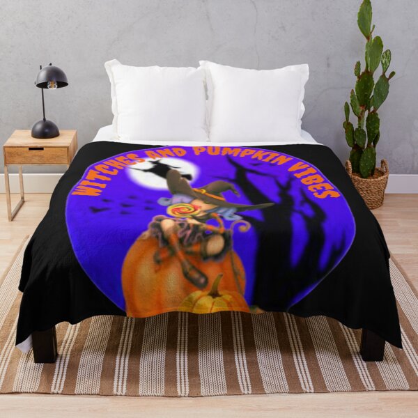 Item preview, Witches and Pumpkin Vibes, Halloween Lettering Spooky Halloween kawaii fun design, Vintage Halloween, Kawaii Carved Pumpkin Vibes,Witches Brew And All Things Halloween designed and sold by Adri Barnard.