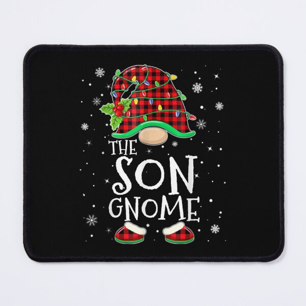 Item preview, Son Gnome Red Plaid Matching Family Christmas Pajama designed and sold by Isabelsutton.
