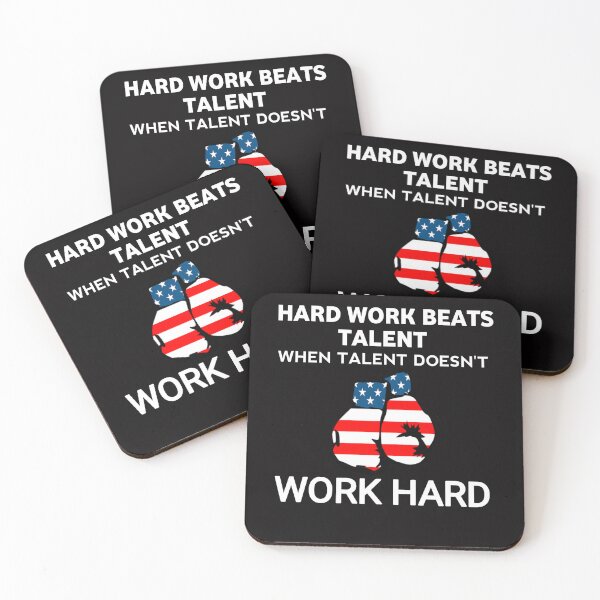 Item preview, Boxing : Hard work beats talent when talent doesn't work hard , motivation  designed and sold by Itaxi.