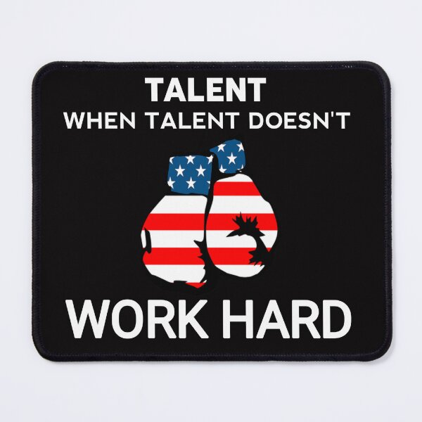 Item preview, Boxing : Hard work beats talent when talent doesn't work hard , motivation designed and sold by Itaxi.