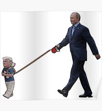 Tiny Trump Putin Poster