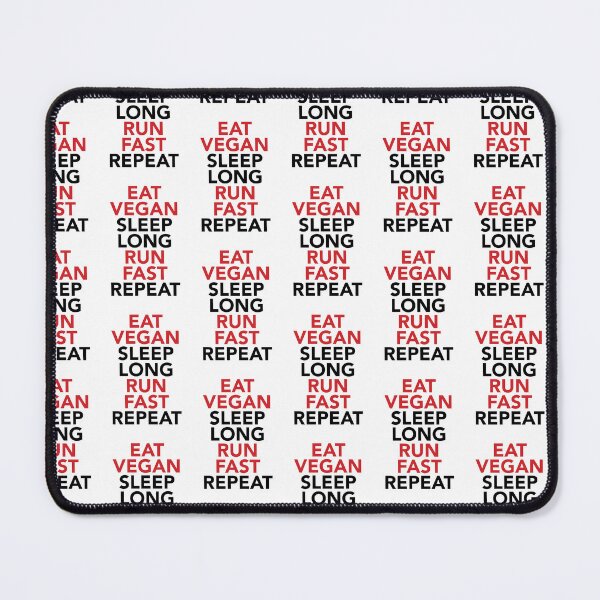 Item preview, eat vegan sleep long run fast repeat designed and sold by Nanika-akimoto.
