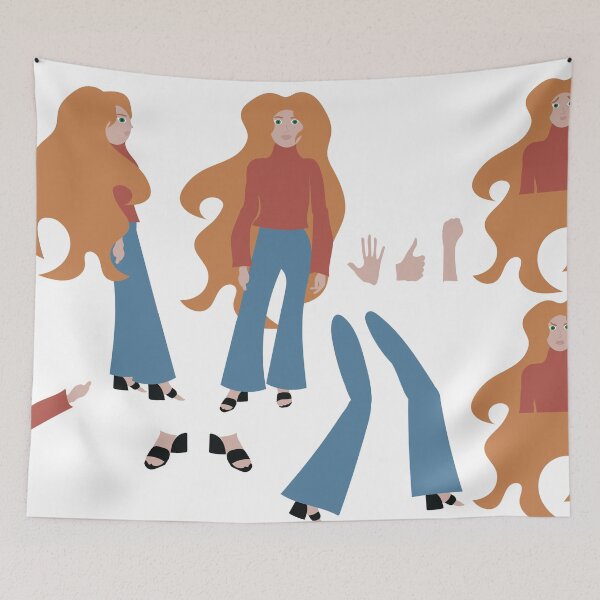Item preview, 2D Character Print Design designed and sold by SopikoArt.