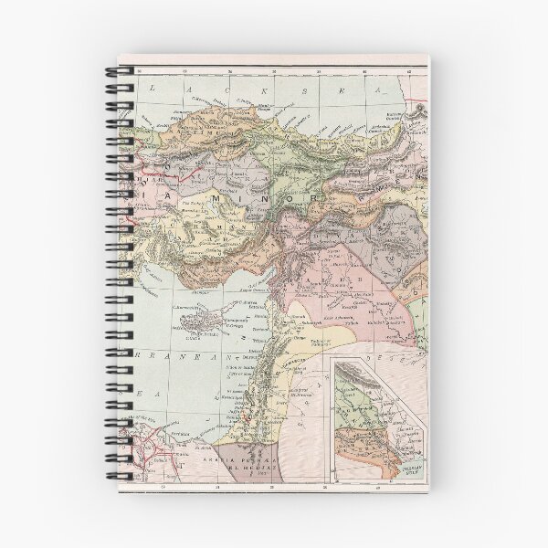 Item preview, Vintage Map of Turkey designed and sold by IndigoTDesigns.