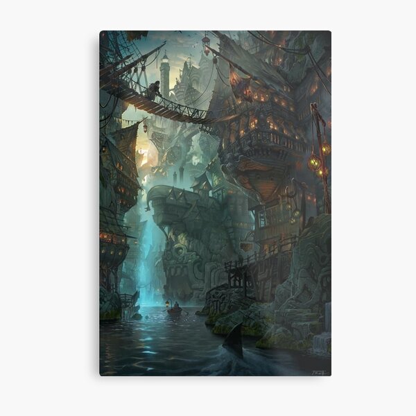 Fantasy Metal Print