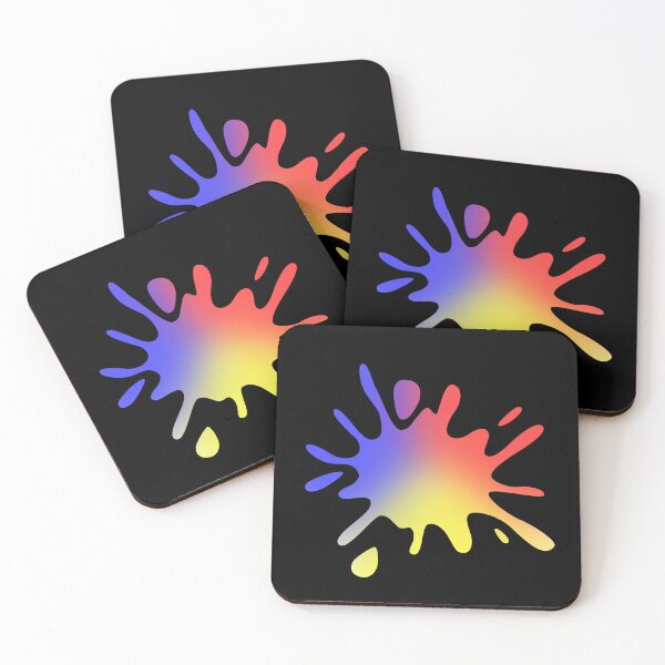 Item preview, Tri Colour Ink Splat designed and sold by galaxydaydreams.
