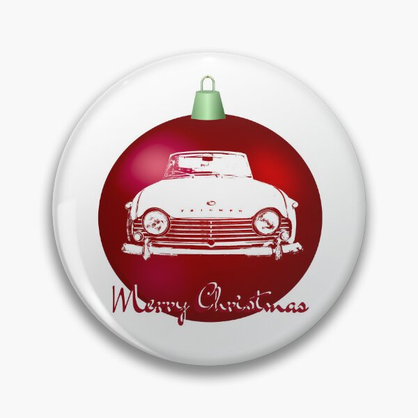 Item preview, Triumph TR4A British classic car monoblock Christmas ball special edition  designed and sold by soitwouldseem.