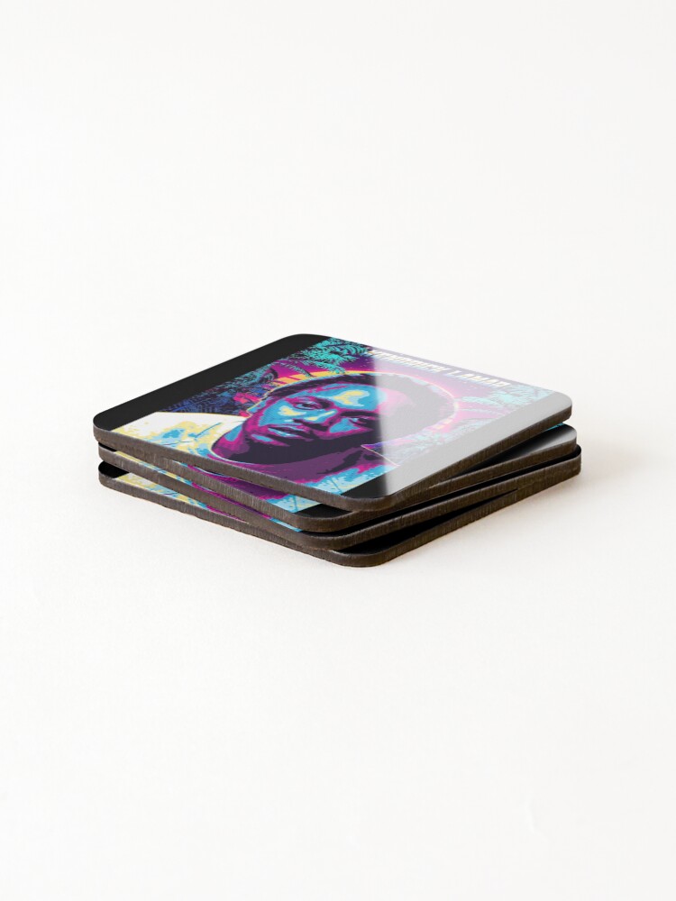 Thumbnail 4 of 5, Coasters (Set of 4), Kendricks Rapper designed and sold by ShereeTratt.