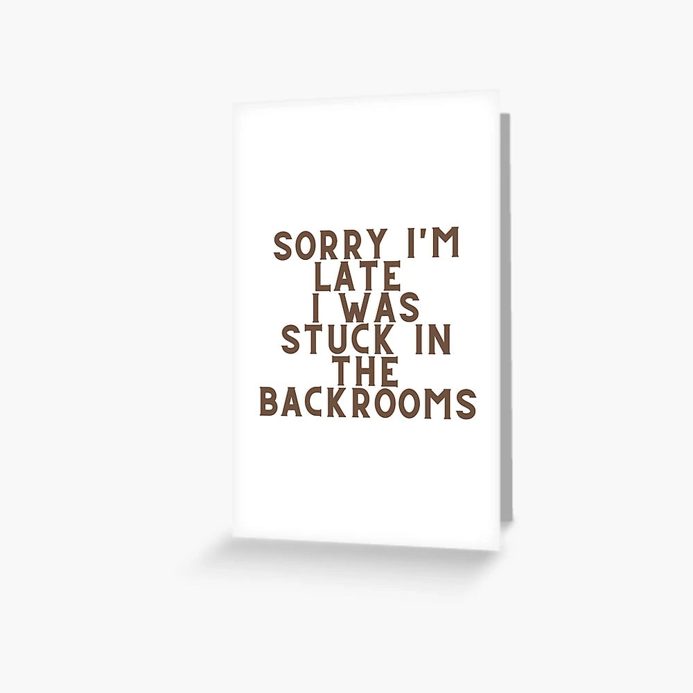 Backrooms Level Fun = ) Greeting Card by Raildur