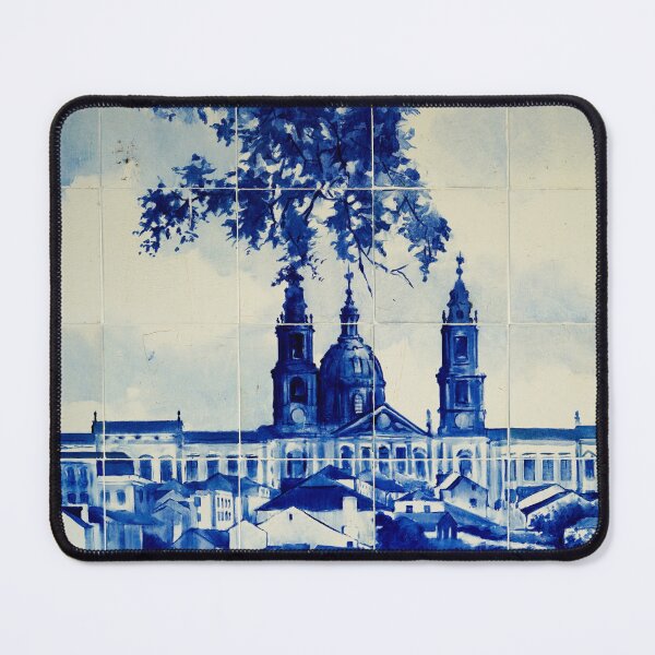 Item preview, CITY OF MAFRA | MAFRA PORTUGAL | BLUE TILES | PORTUGAL  designed and sold by Tropical Blood.