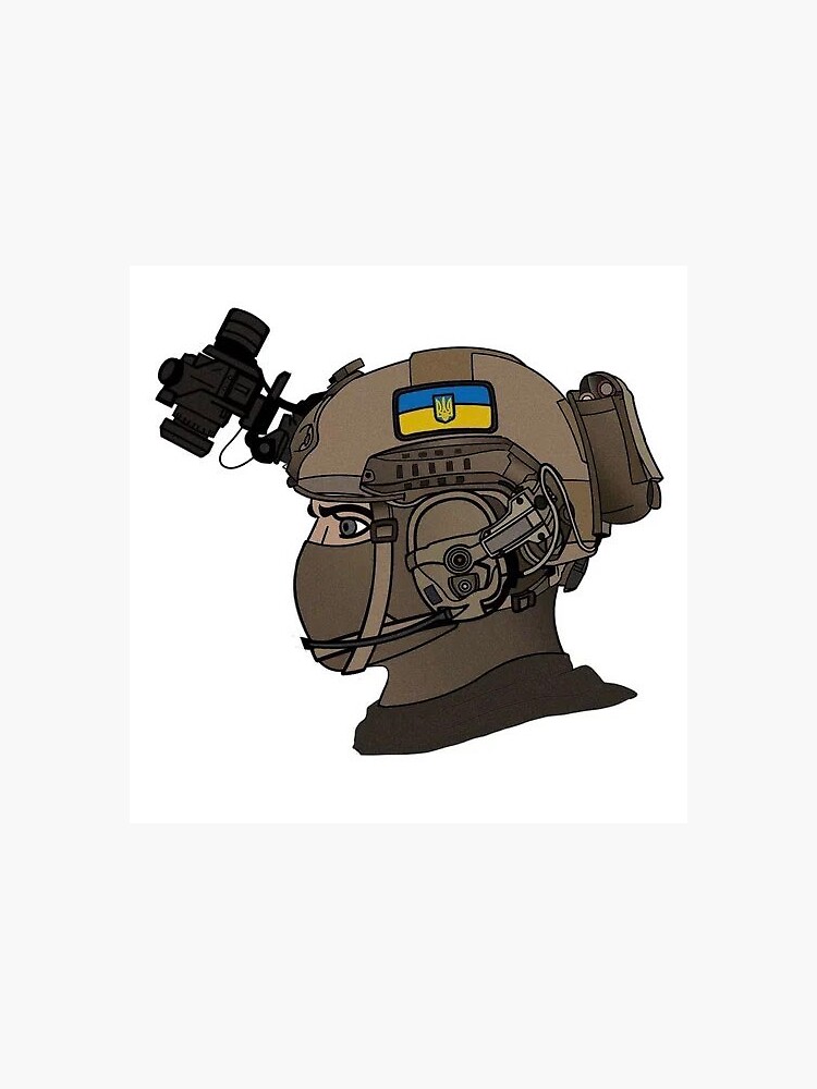 "Ukraine Soldier NVG Night Vision Goggles Ukrainian Anti Russia