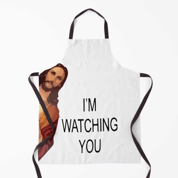Item preview, Jesus I'm Watching You Peeking Funny Meme designed and sold by hazemham.