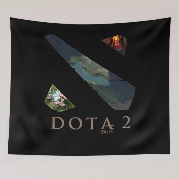 Item preview, Mens Funny Hero Dota 2 Logo Windowed Map designed and sold by LilaWaelchi09.