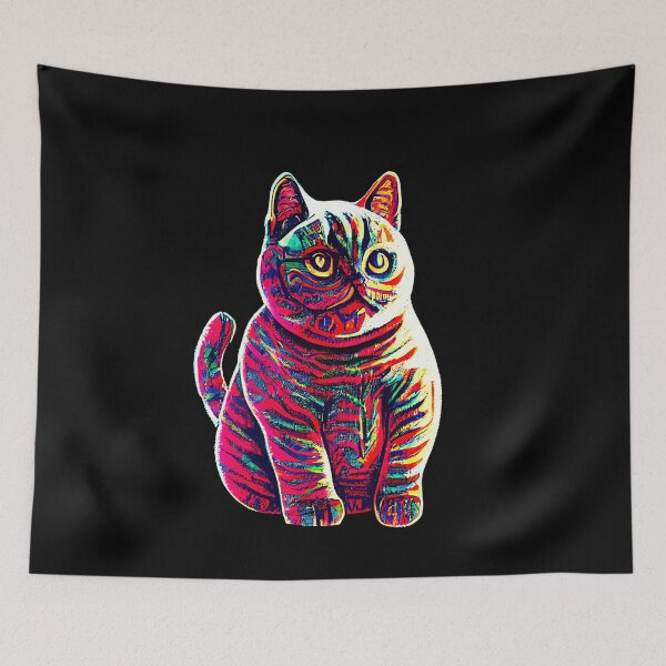 Item preview, British shorthair cat art 46 designed and sold by Catator.
