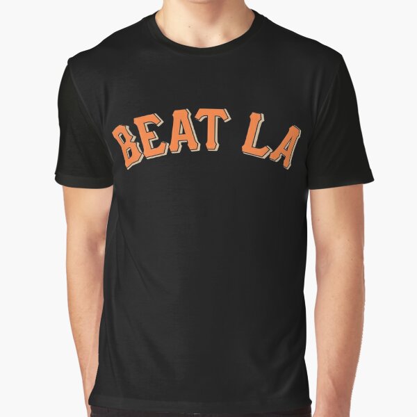 Beat L.A. Giants Sticker Sticker for Sale by MichaelCatelli