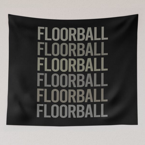 Item preview, Gray Text Art Floorball designed and sold by TartSpiderWeb.