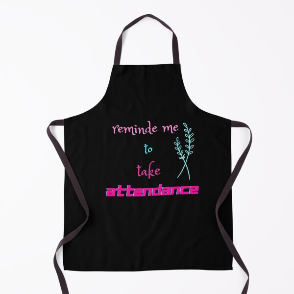 Item preview, someone remind me to take attendance designed and sold by bateka.