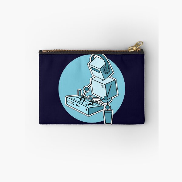 Item preview, Robot Musician Playing Drum Machine (Small Print Size) designed and sold by AtomicMalibu.