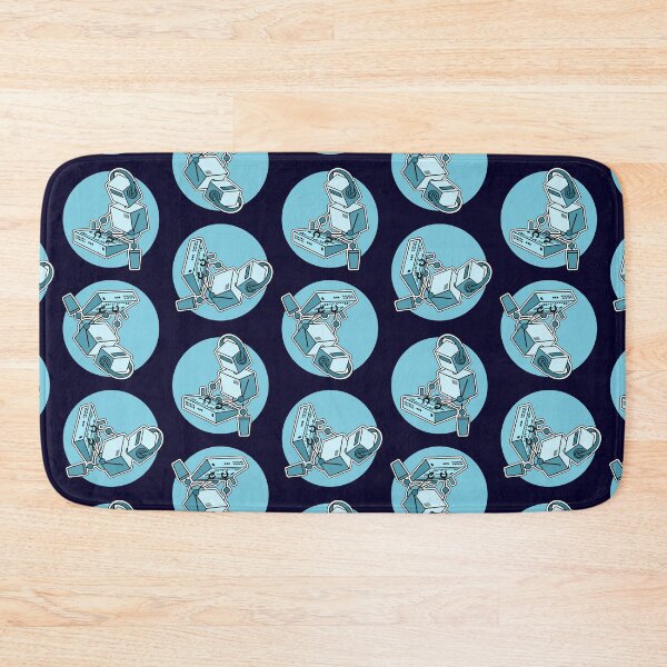 Item preview, Robot Musician Playing Drum Machine (Small Print Size) designed and sold by AtomicMalibu.