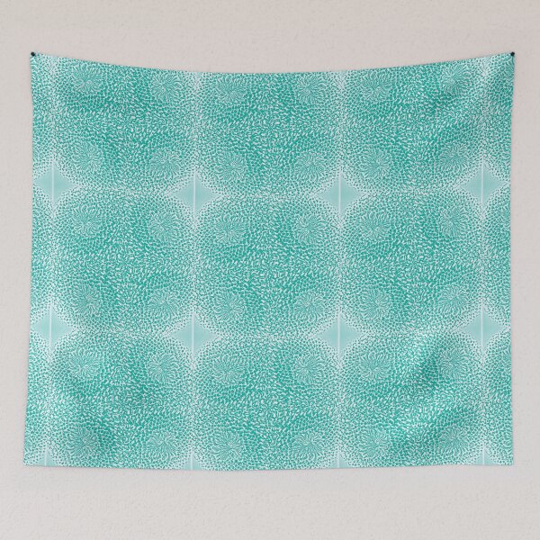 Item preview, Turquoise Sunflower designed and sold by wumplekin.