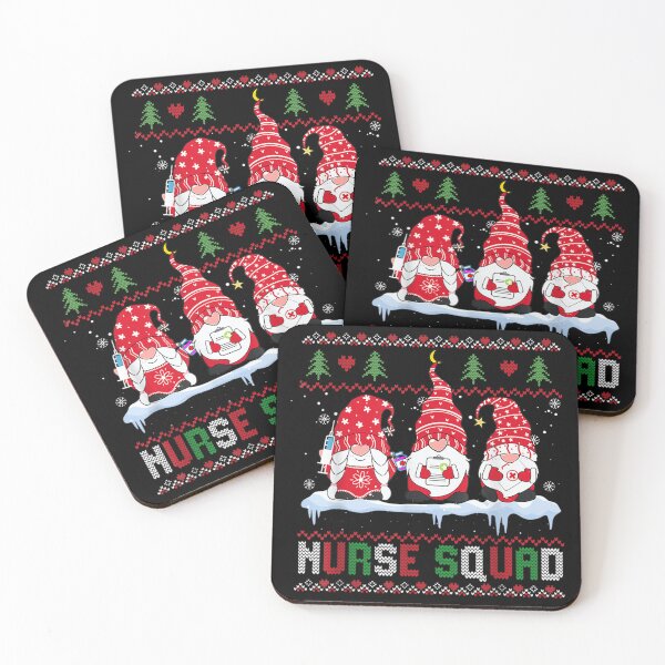 Item preview, Cute Christmas Tree Nursing Funny Nurse Rn Lpn Squad Nurse designed and sold by Isabelsutton.