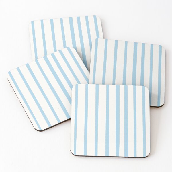 Item preview, Light blue watercolor stripes designed and sold by JaneVirak.