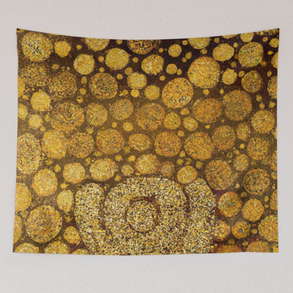 Item preview, Gustav Klimt Gold Abstract designed and sold by maniacfitness.