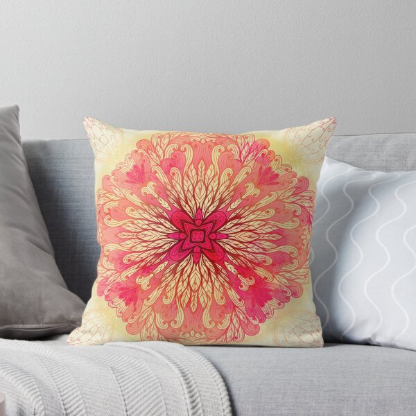 Item preview, Pink mandala designed and sold by Patternalized.