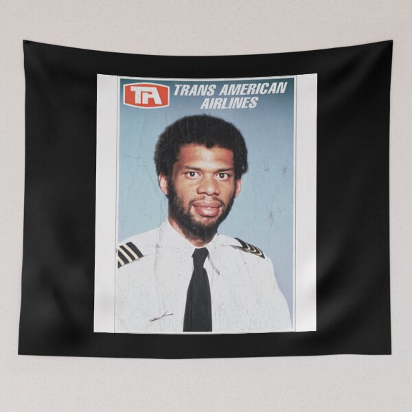 Item preview, Airplane  Flight Engineer Roger Murdock Trans American Airlines (Distressed) Classic   designed and sold by KeithLambert.