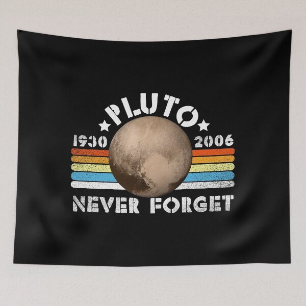 Item preview, Pluto Never Forget designed and sold by IvaWilderman.