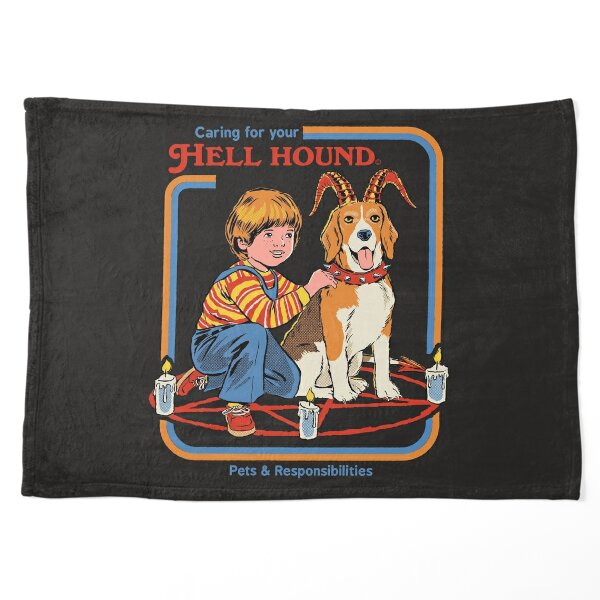 Caring For Your Hell Hound Pet Blanket