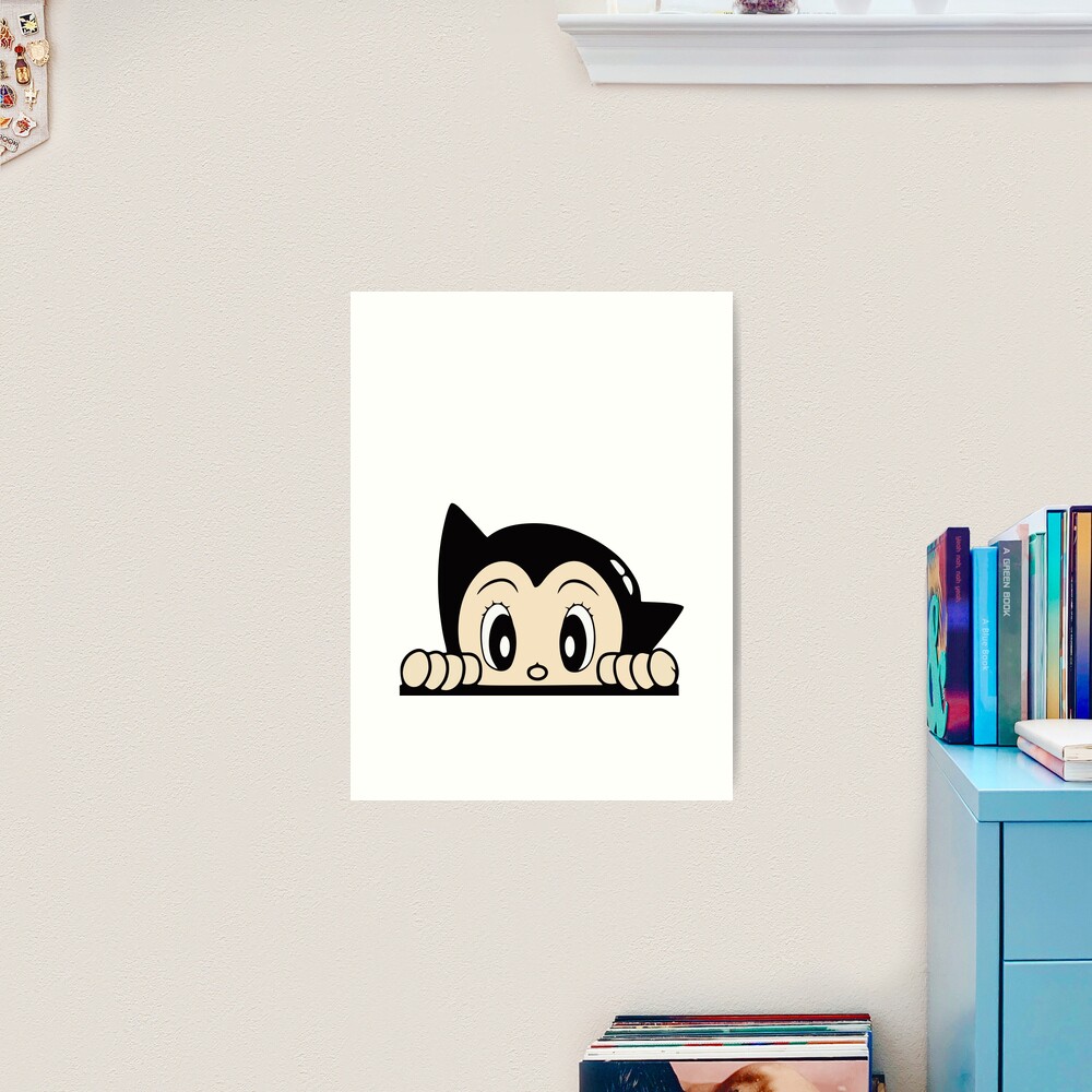 Astro Boy Peeker Anime Art Print for Sale by hazemham | Redbubble