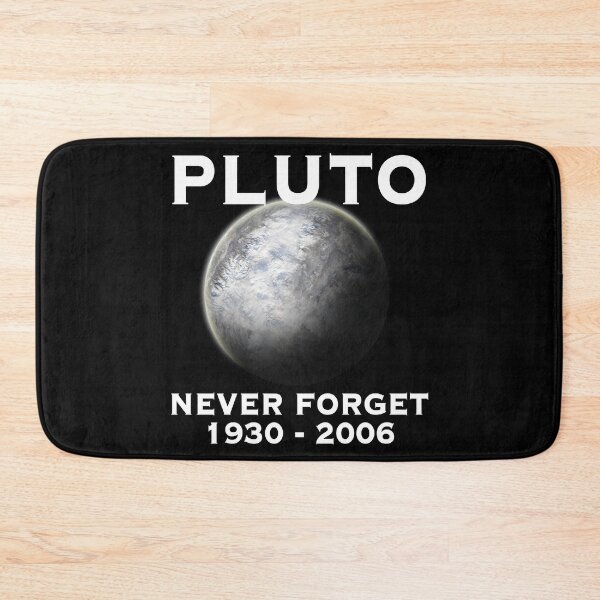 Item preview, Pluto - Never Forget - Cool Space designed and sold by IvaWilderman.
