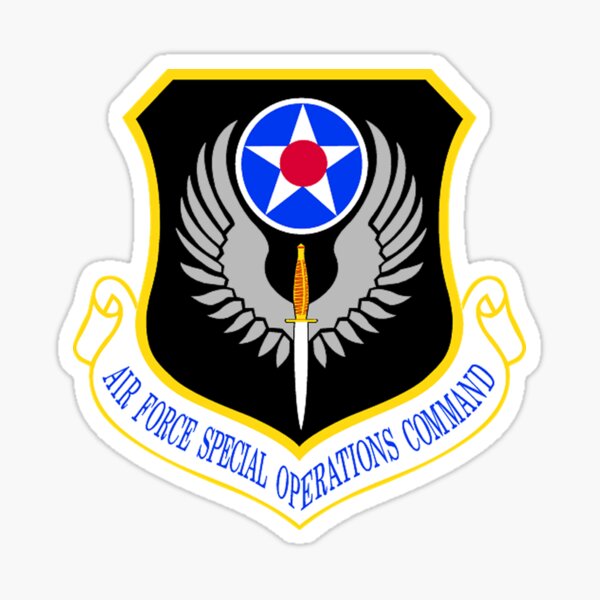 "USAF Special Operations Command Shield" Sticker for Sale by