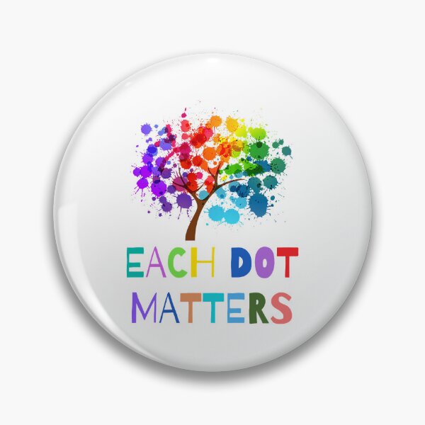 Item preview, Each Dot Matters Colorful Polka Dot Unity Tree designed and sold by IvaWilderman.