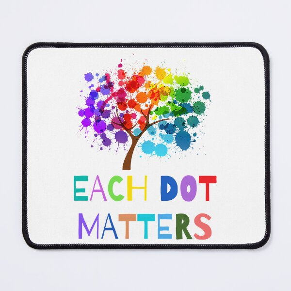 Item preview, Each Dot Matters Colorful Polka Dot Unity Tree designed and sold by IvaWilderman.