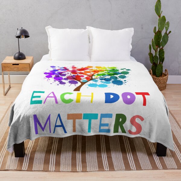 Item preview, Each Dot Matters Colorful Polka Dot Unity Tree designed and sold by IvaWilderman.
