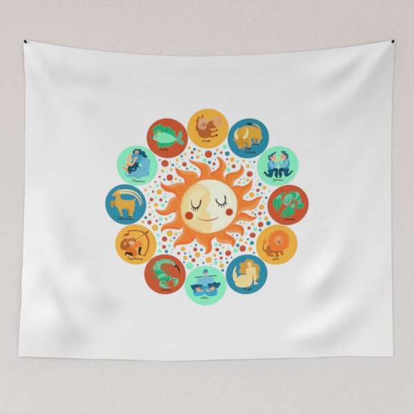 Item preview, Horoscope zodiac wheel design. designed and sold by BEAUTY ⭐⭐⭐⭐⭐.
