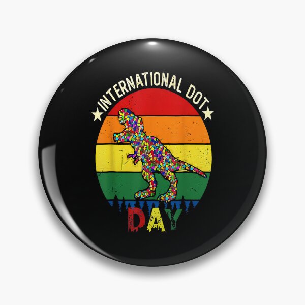 Item preview, Happy International Dot Day T-rex Dinosaur Boys Kids Girls designed and sold by IvaWilderman.