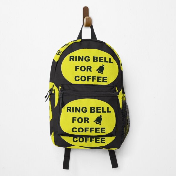 Item preview, RING BELL FOR COFFEE Industrial style sign designed and sold by lobodelnoir.