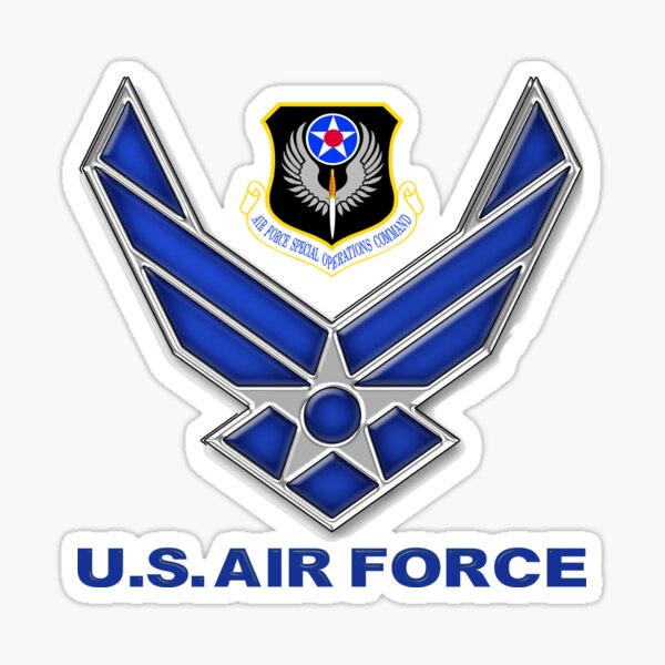 Item preview, AFSOC Crest With The Air Force Symbol designed and sold by Nikki SpaceStuffPlus.