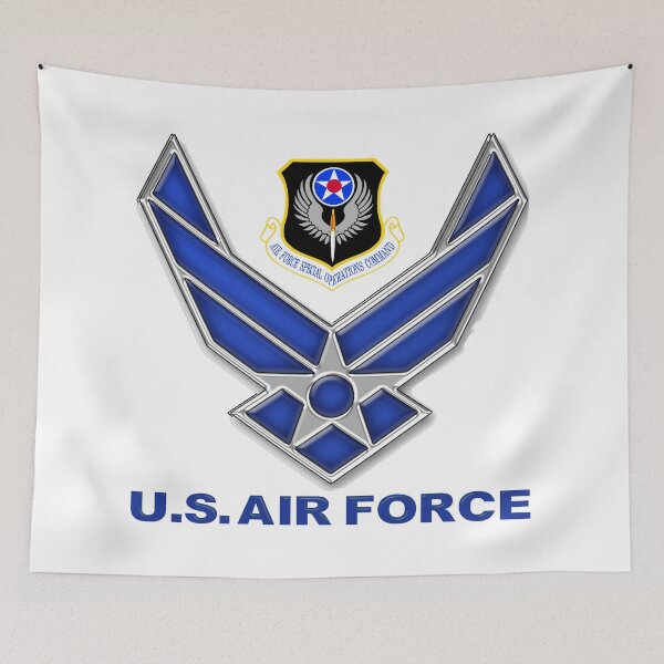 Item preview, AFSOC Crest With The Air Force Symbol designed and sold by Nikki SpaceStuffPlus.
