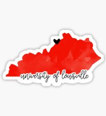 University of Louisville Sticker