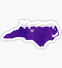 High Point University Sticker