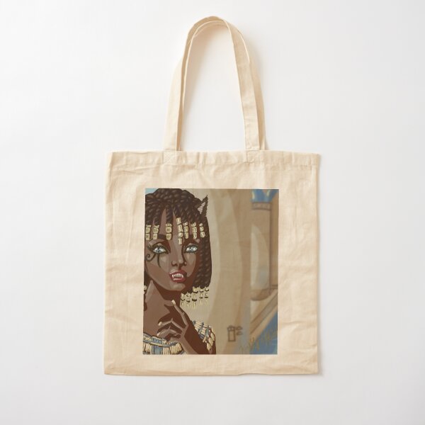 The Temple of Bast Cotton Tote Bag