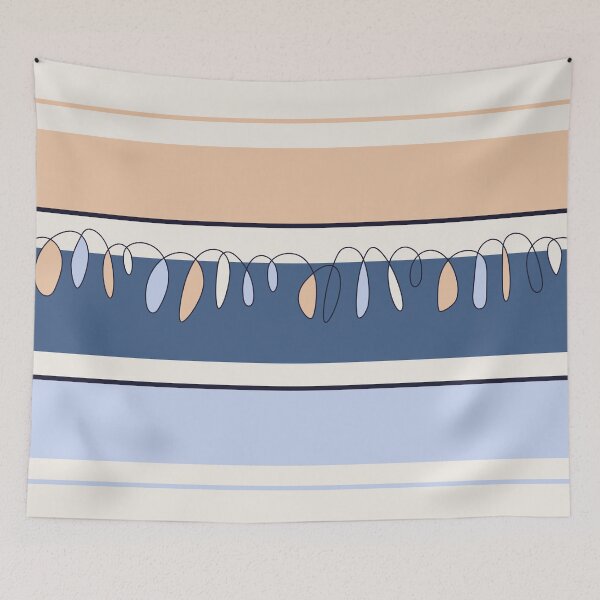 Item preview, Abstract Organic Art Blue  designed and sold by BeatrisVeres.