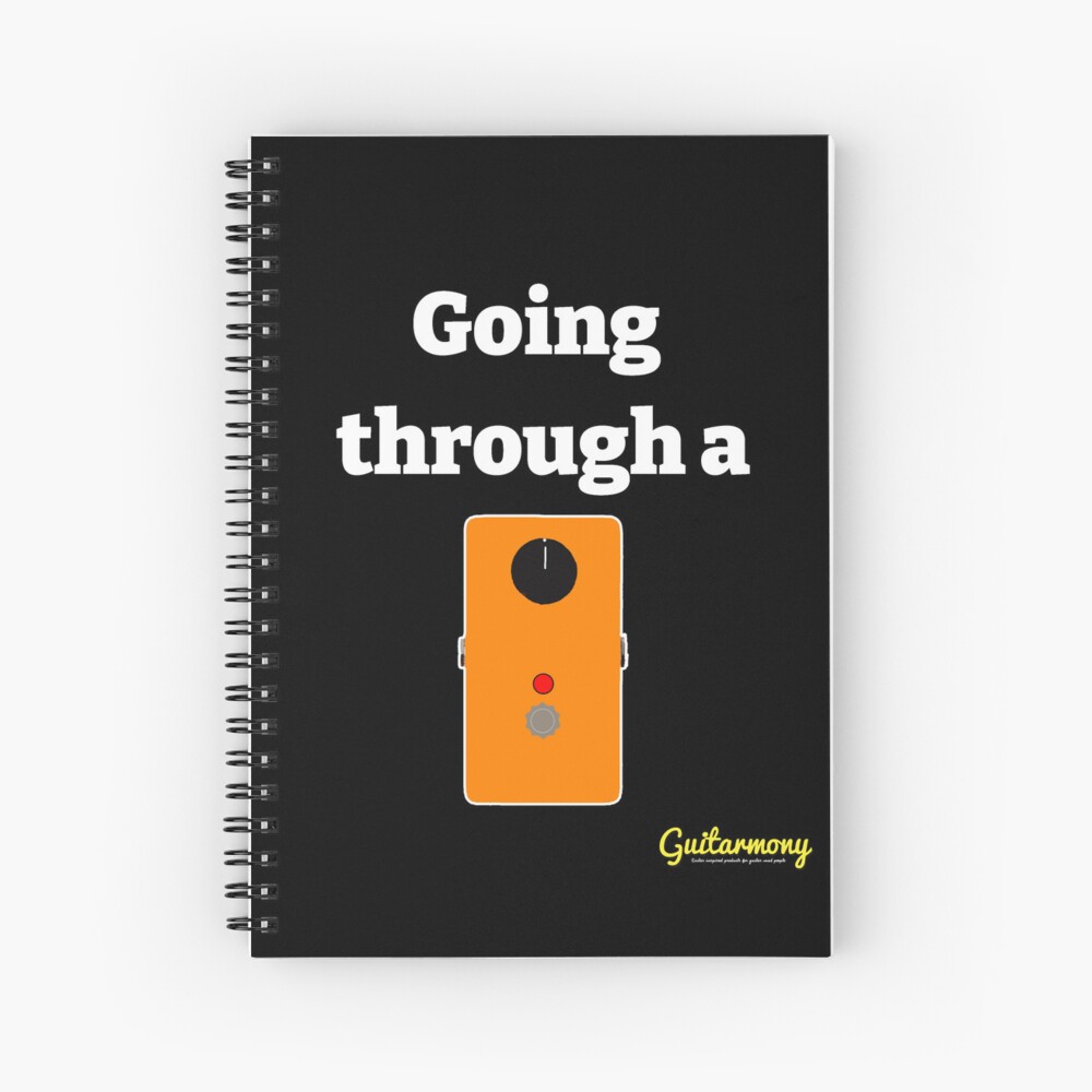 Item preview, Spiral Notebook designed and sold by Guitarmony.