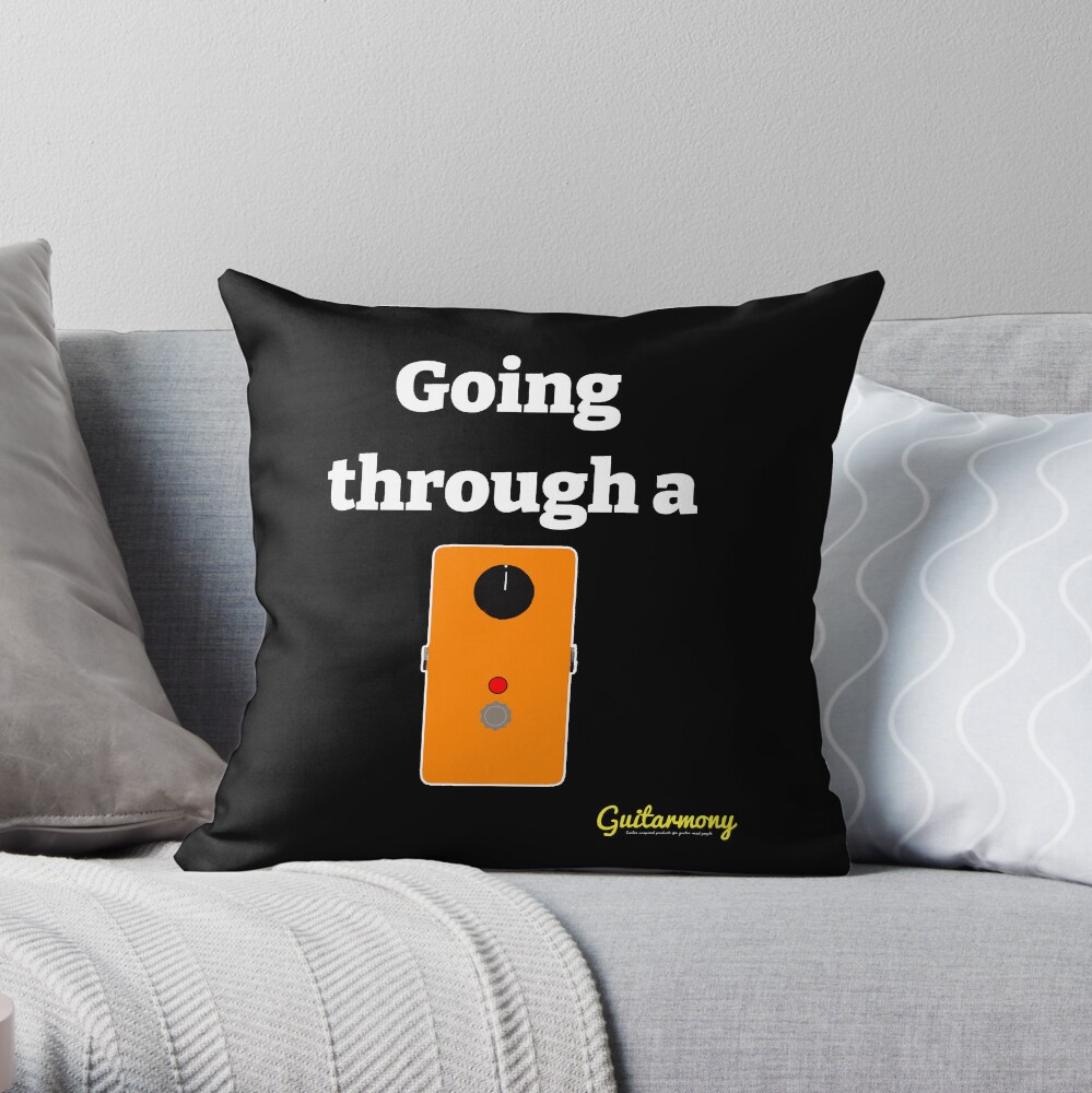 Item preview, Throw Pillow designed and sold by Guitarmony.