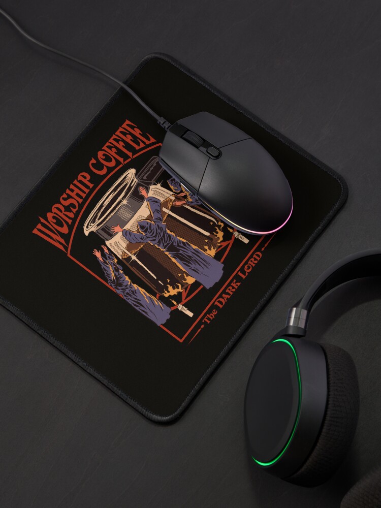 Mouse Pad, Worship Coffee designed and sold by Steven Rhodes